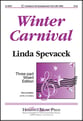 Winter Carnival Three-Part Mixed choral sheet music cover